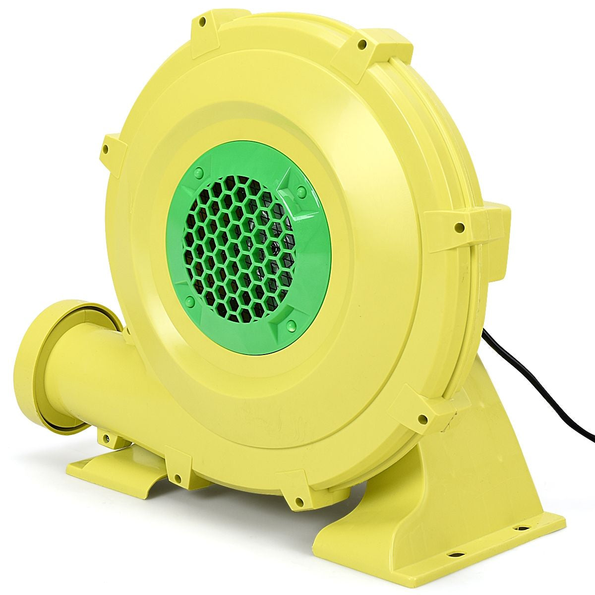 Ventilateur Électrique Pour Château Gonflable Barbecue Piscine Pompe Gonflable Avec Moteur 680W 220-240V 50Hz Jaune